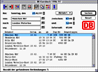 Screenshot Fahrplan-CD fuer Mac