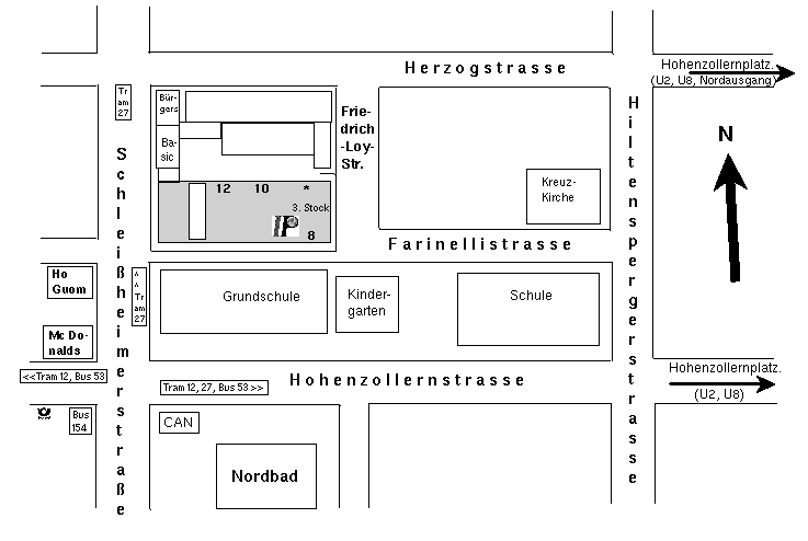 Detail-Lageplan Farinellistrasse
